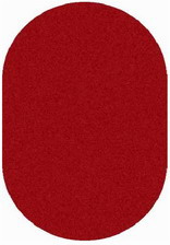 Ковер SHAGGY ULTRA_s600, 2*3, OVAL, RED